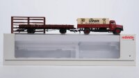 Märklin H0 46361 Rungenwagen mit Lkw  R 02 der DB