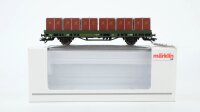 Märklin H0 48584 Niederbordwagen mit...