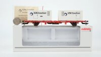 Märklin H0 47709 Behälter-Tragwagen ABSCHIED...