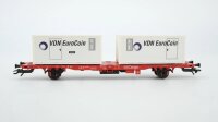 Märklin H0 47709 Behälter-Tragwagen ABSCHIED VON DER D-MARK  Decoiner (Containerwagen)  Lgns 577 der DB AG