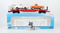 Märklin Spur 1 54943 Flat Car mit Beladung AT&SF