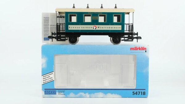 Märklin Spur 1 54718 Personenwagen Kenner Württemberger Trinken Rollende Weinschänke MEB
