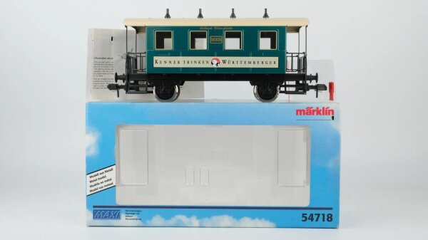 Märklin Spur 1 54718 Personenwagen Kenner Württemberger Trinken Rollende Weinschänke MEB