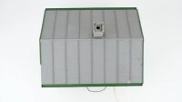 Pola G Warteraum mit Aussenwerbung und Briefkasten