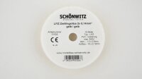 10m LIYZ Doppellitze Zwillingslitze 2x 0,14mm²  gelb