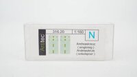 Artitec N 316.20 Andreaskreuz eingleisig 2 Stk-neu