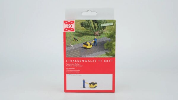 Busch TT 8851 Action Set: Straßenwalze - NEU