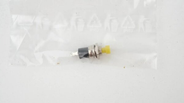 Miniaturtaster Taster Schließer gelb