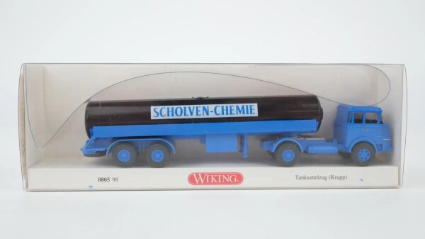 Wiking H0 0805 98 Krupp Tanksattelzug Scholven-Chemie
