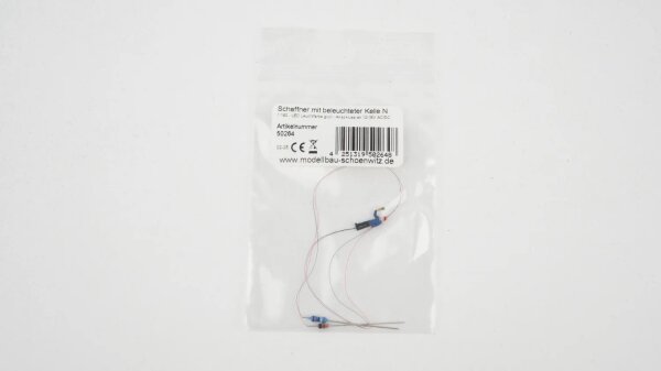 Schaffner mit beleuchteter Kelle N
