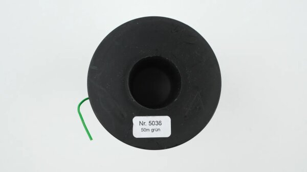 Schneider 5036 Qualitäts-Litze Kabel 18x0,10 grün 50m 0,14mm² (0,14€/m)