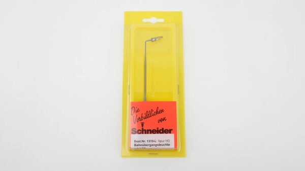 Schneider H0 1319-L Bahnübergangsleuchte 1-fach LED 14-16V - OVP NEU