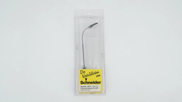 Schneider H0 1357 LED Peitschenlampe - Fertigmodell