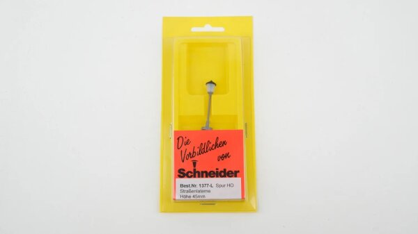 Schneider H0 1377 LED Straßenlaterne - Fertigmodell