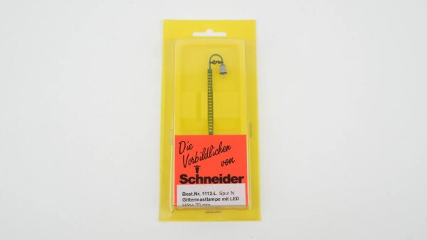 Schneider N 1112 LED Gittermastlampe - Fertigmodell