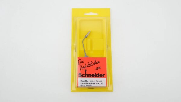 Schneider N 1129-L Peitschenlampe 1-fach mit LED - OVP NEU