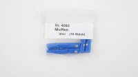 Schneider Z-H0 4093  Muffen blau (10 Stk) - NEU