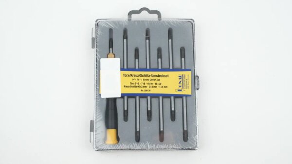 Torx Kreuzschlitz Schlitz Schraubendreher Umsteckset