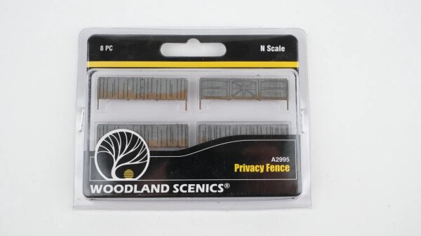 Woodland Scenics WA2995 N Privacy Fence