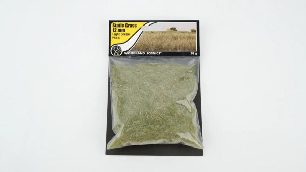 Woodland Scenics WFS627 Landschaftsbau 12mm Static Grass Light Green