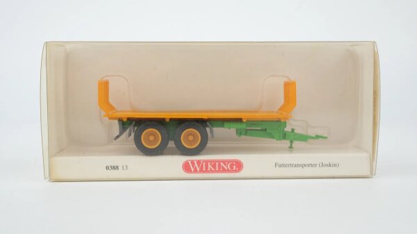 Wiking H0 0388 13 Joskin Futtertransporter narzissengelb/gelbgrün