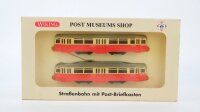 Wiking H0 82-11 Post Museums Shop Straßenbahn mit Post-Briefkasten