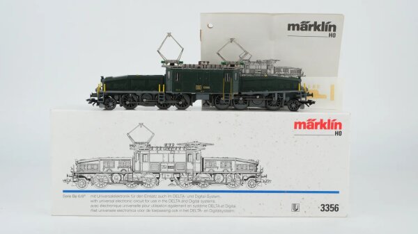 Märklin H0 3356 Elektrische Lokomotive Serie Be 6/8 der SBB Wechselstrom Delta Digital
