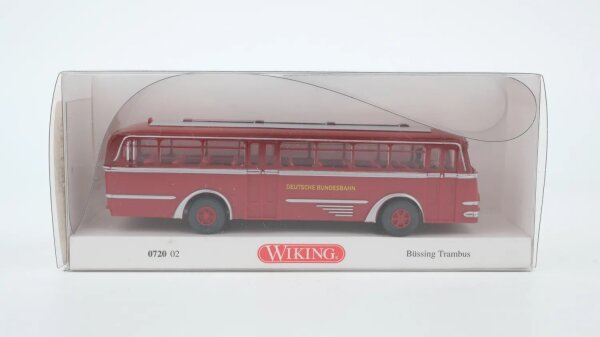 Wiking H0 072002 Büssing Trambus Deutsche Bundesbahn