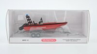 Wiking H0 009549 Lehmar MZB 72 Feuerwehr Mehrzweckboot