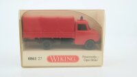 Wiking H0 086127 Opel Blitz Feuerwehr Pritschen LKW