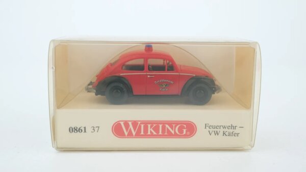 Wiking H0 086137 VW Käfer Berufsfeuerwehr Köln