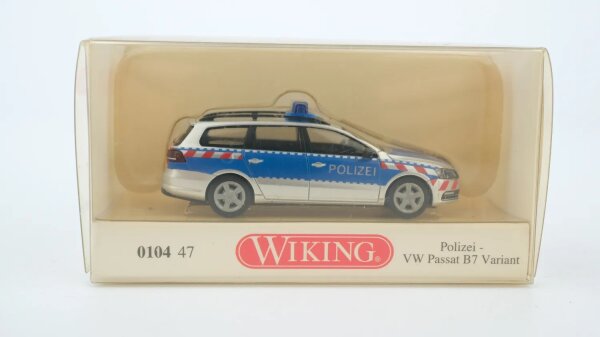 Wiking H0 010447 VW Passat B7 Variant Polizei