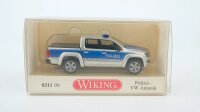 Wiking H0 031106 VW Amarok Polizei silber blau