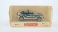 Wiking H0 010449 VW Touareg Polizei silber blau