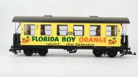 LGB G 3072 Personenwagen mit Fahrgästen Florida Boy Orange DB