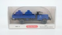 Wiking H0 069328 MAN THW Behelfstankwagen