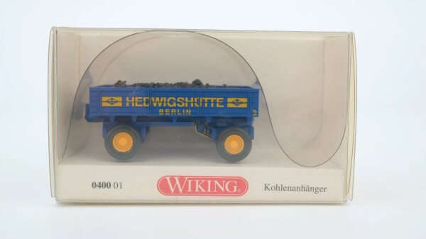Wiking H0 040001 Kohlenanhänger HEDWIGSHÜTTE BERLIN
