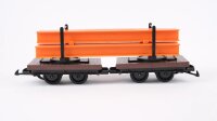LGB G 4050 Drehschemelwagen mit Stahlträgern