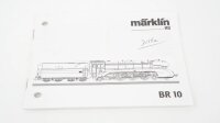 Märklin H0 34080 Dampflok BR 10 001 DB Wechselstrom Delta Digital
