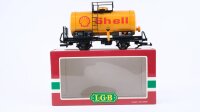 LGB G 4040S Kesselwagen gelb Shell