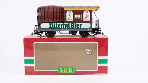 LGB G 3042 Bierwagen Zillertal Bier mit Fahrgästen