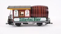 LGB G 3042 Bierwagen Zillertal Bier mit Fahrgästen