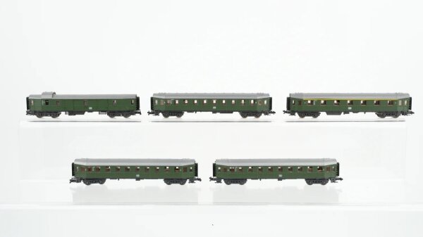 Roco N Konvolut Abteilwagen 1./2. Kl. Gepäckwagen DB