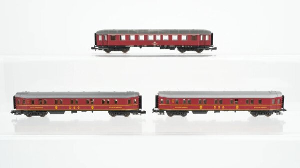 Roco N Konvolut Schlafwagen DSG Mitropa Schnellzugwagen DB