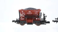Minitrix N Konvolut Schotterwagen teilbeladen DB