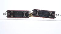 Roco u.a. N Konvolut Niederbordwagen Rungenwagen Drehschemelwagen beladen DB u.a.