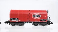 Minitrix N Konvolut Schweröl-Kesselwagen Texaco DB