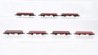 Märklin Z Konvolut Niederbordwagen DB