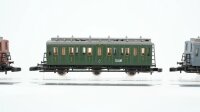 Märklin Z Konvolut Abteilwagen 2./3./4. Kl. Gepäckwagen K.P.E.V.