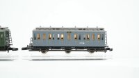 Märklin Z Konvolut Abteilwagen 2./3./4. Kl. Gepäckwagen K.P.E.V.